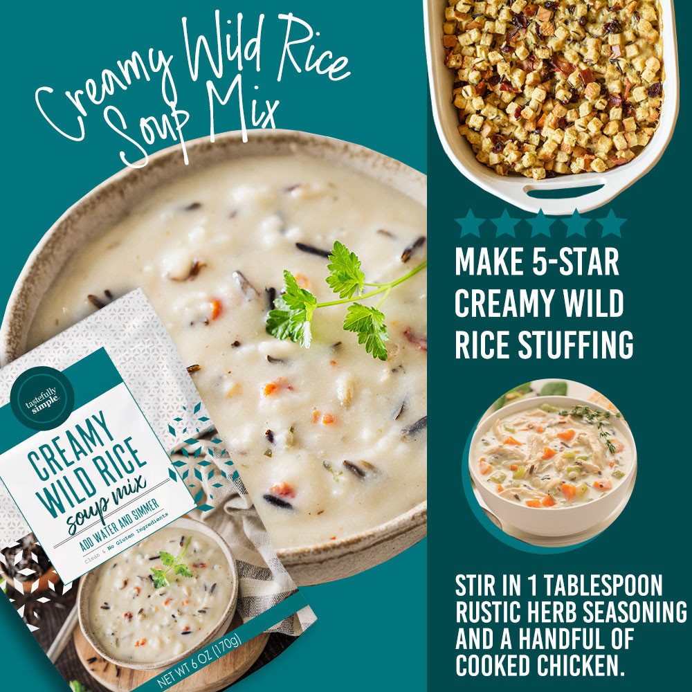 Creamy Wild Rice Soup Mix Tastefully Simple