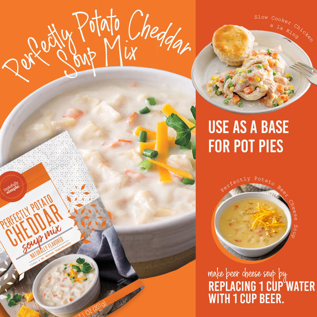 Potato Cheddar Soup Value Pack - Perfectly Potato Cheddar