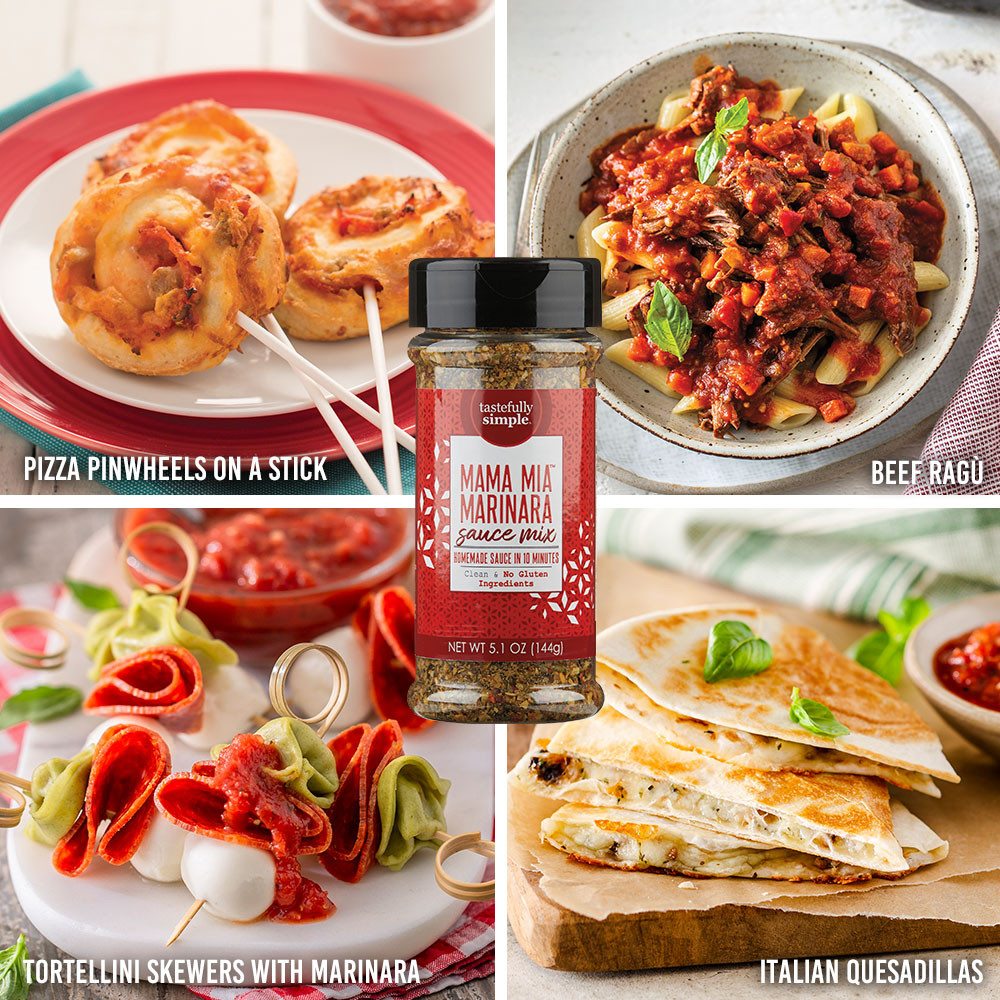 Mama Mia Marinara Sauce Mix | Tastefully Simple