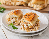 Pull Apart Buffalo Chicken Sliders