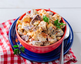 Red White Blue Potato Salad