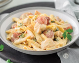 Giddyup Chicken Sausage Pasta