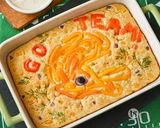 Focaccia Bread Art