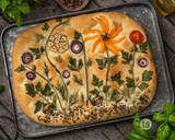 Focaccia Bread Art