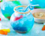 Blue Raspberry Fish Bowl Mocktails