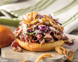 Apple Berry Pulled Pork Sandwiches