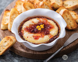 Spiced Apple Berry Baked Brie
