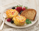 Ham Cheese Egg Nests