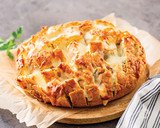 Magic Cheesy Pull Apart Bread