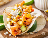 Shrimp Tacos with Mango Corn Salsa