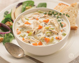 Rustic Chicken Wild Rice Soup
