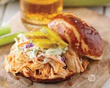 Buffalo Dill Pickle Pulled Chicken