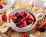 Champagne Berry Baked Brie