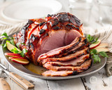 Champagne Glazed Ham