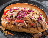 Bayou Pork Asian Slaw Sandwiches