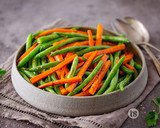 Roasted Carrots Green Beans