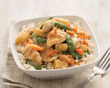 Bayou Glazed Chicken Veggie Stir Fry