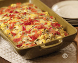 Creamy Wild Rice Egg Bake