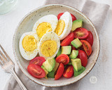 Hard Boiled Egg Breakfast Bowl