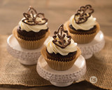 Chocolate Rhubarb Cupcakes