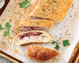 Magic Chicken Cordon Bleu Stromboli