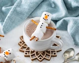 Snowman Hot Tub
