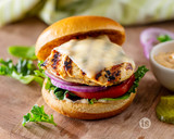 Garden Salsa Grilled Chicken Sandwiches