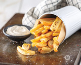 Peppered Fries with Ranch Dipping Sauce