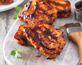 Smoky Bacon Pork Chops