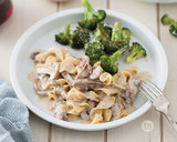 Shredded Beef Stroganoff Skillet