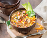 Southwest Chicken Wild Rice Soup