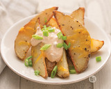 Bacon Jam Potato Wedges