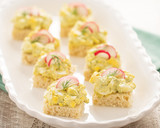 Egg Salad Tea Sandwiches