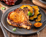 Maple Bacon Seared Pork Chops