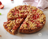 Nanas Strawberry Rhubarb Cake