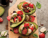 Caprese Stuffed Avocados
