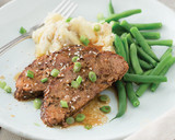 Asian Meatloaf in the Slow Cooker