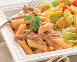 Beef Cheese Spinach Penne