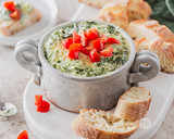 Parmesan Peppercorn Spinach Warm Dip