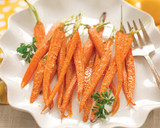 Italian Garlic Roasted Carrots