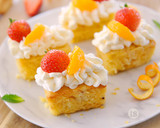 Dreamsicle Tiny Cakes