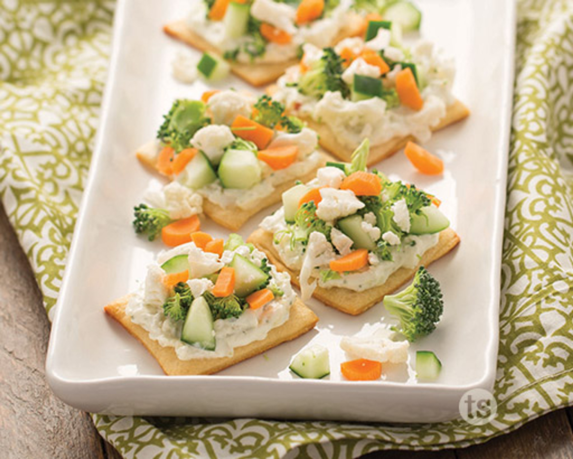 Crescent Vegetable Appetizers