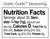 Garlic Garlic Nutrition Facts Label