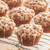 Pumpkin Bread with Maple Glaze muffins topped with white glaze.