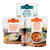 Tastefully Simple soup mixes including Creamy Wild Rice, Perfectly Potato Cheddar, and Chicken Tortilla, with Wahoo! Chili® Seasoning.
