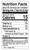 Nutrition Facts label for Cherry Soda Dip Mix