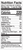 Nutrition Facts label for Cinnamon Roll Cocoa Mix