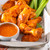 Chicken Wings covered in Garlic Parmesan Wing Sauce