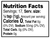 Garlic Garlic Individual Packet Nutrition Facts