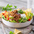 Mom's Favorite Taco Seasoning taco meat on a salad